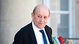 Fransa Dışişleri Bakanı Jean-Yves Le Drian