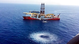 Archivo de las operaciones de prospección turcas en julio