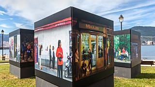 ‘Les Intruses’, series of photographs by Randa Maroufi, exhibited at the Getxophoto Festival