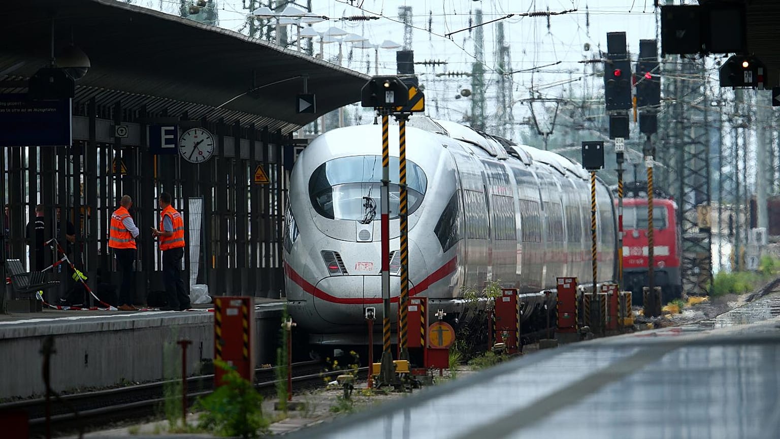 Almanya'da tren istasyonu