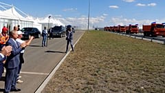 Putin inaugura troço de autoestrada na Crimeia