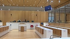In diesem Gerichtssaal findet der "Charlie-Hebdo-Prozess" statt