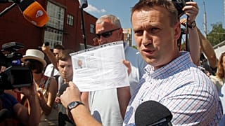 File photo of Navalny,  July 30, 2012.