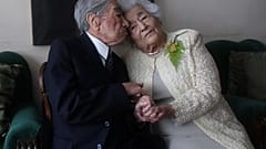 Zusammen 214 Jahre alt: Julio Mora und Waldramina Quinteros.
