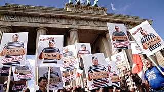 La marche "anti-corona" dispersée à Berlin