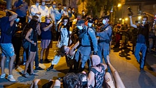 Задержания участников манифестаций