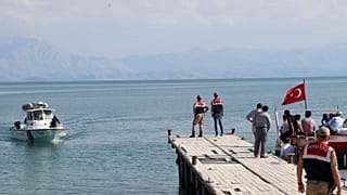 The lake has become a deadly route for Afghans, Pakistanis and other migrants trying to reach Europe's shores.