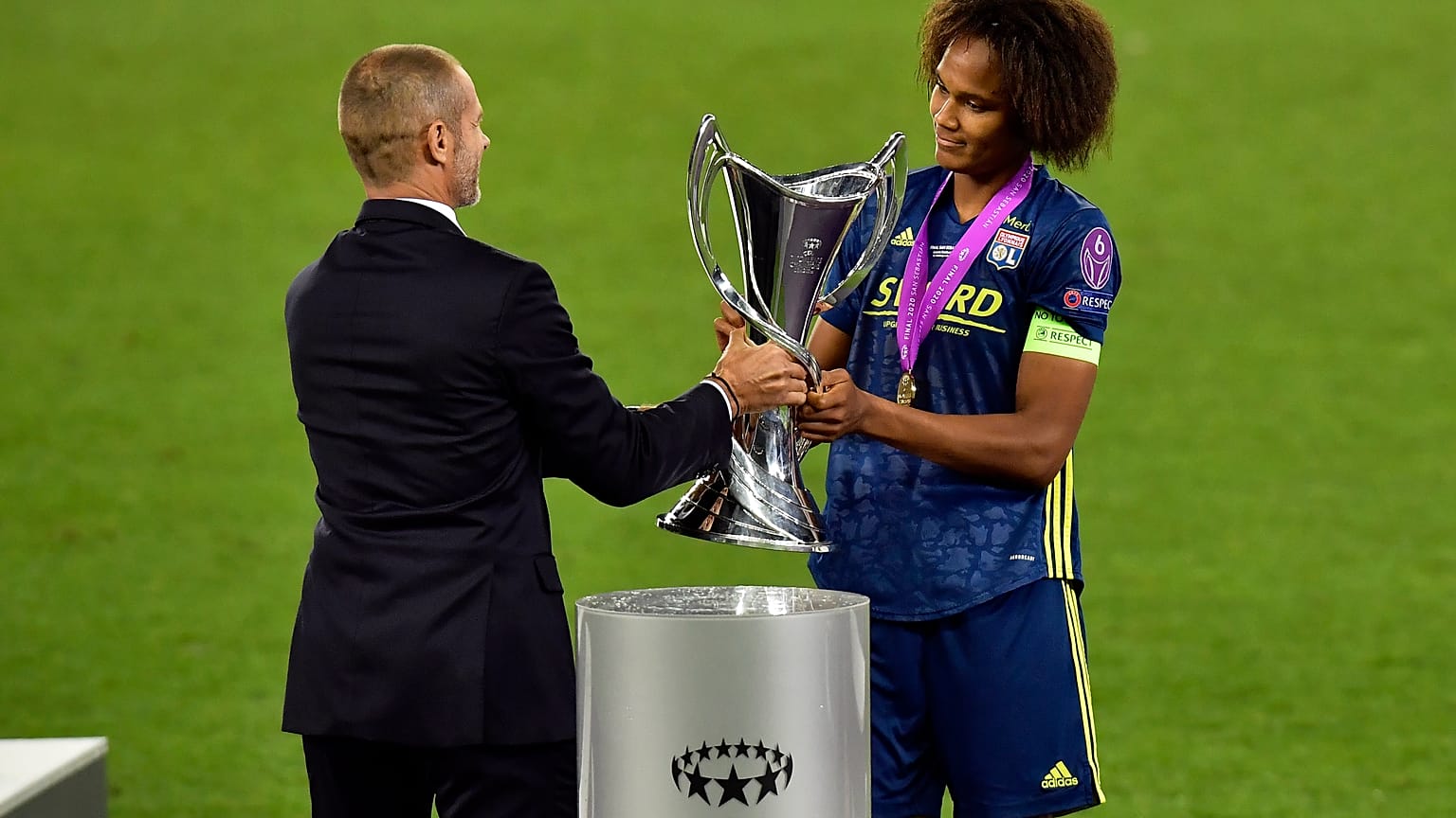 Football : les joueuses de l'OL décrochent une septième Ligue des champions