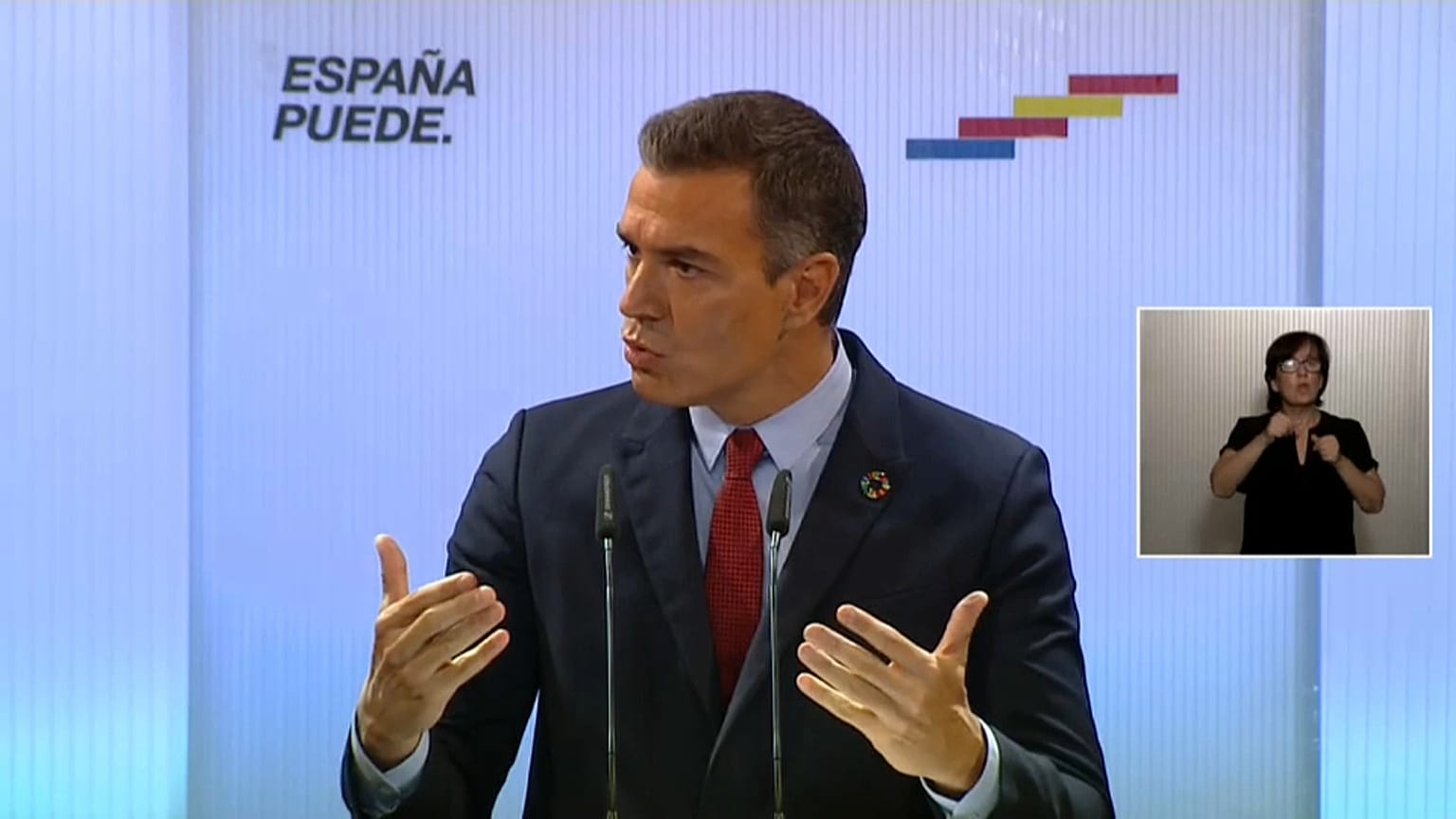 Pedro Sánchez, presidente del Gobierno de España