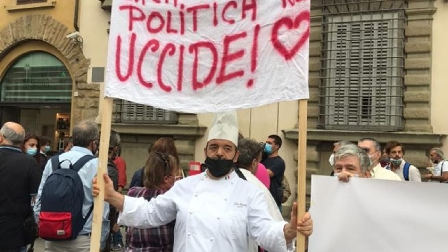 Protesta dei ristoratori