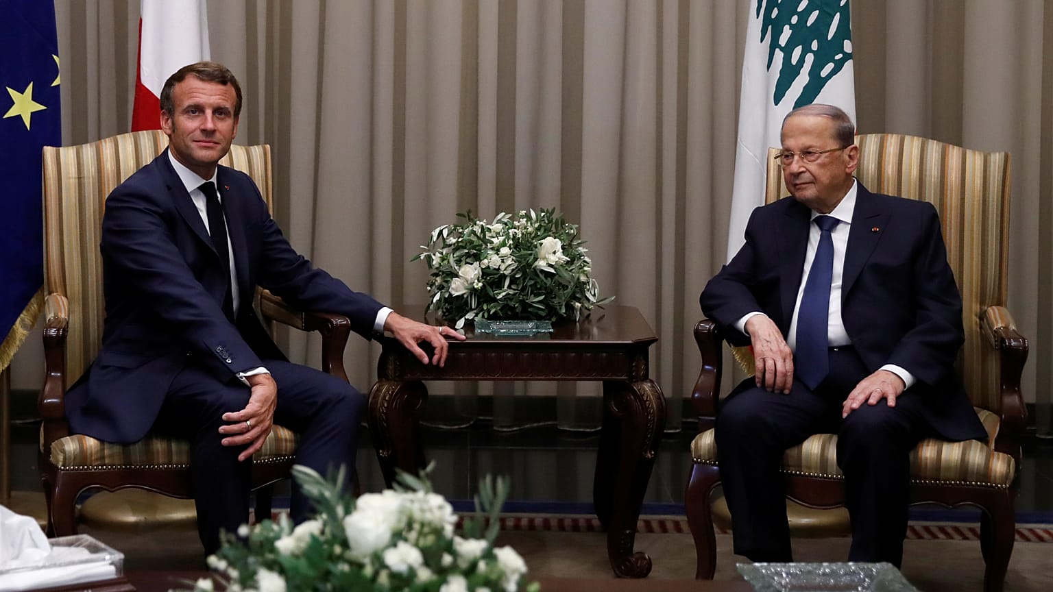 «Κυβέρνηση αποστολής» ζήτησε από τον Λίβανο ο Εμανουέλ Μακρόν