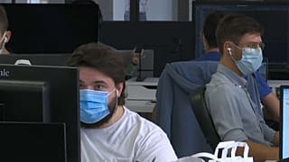Employees at a Paris startup 'Yoopies' have been told to wear masks in open office spaces before rules from the Labour ministry were adapted.