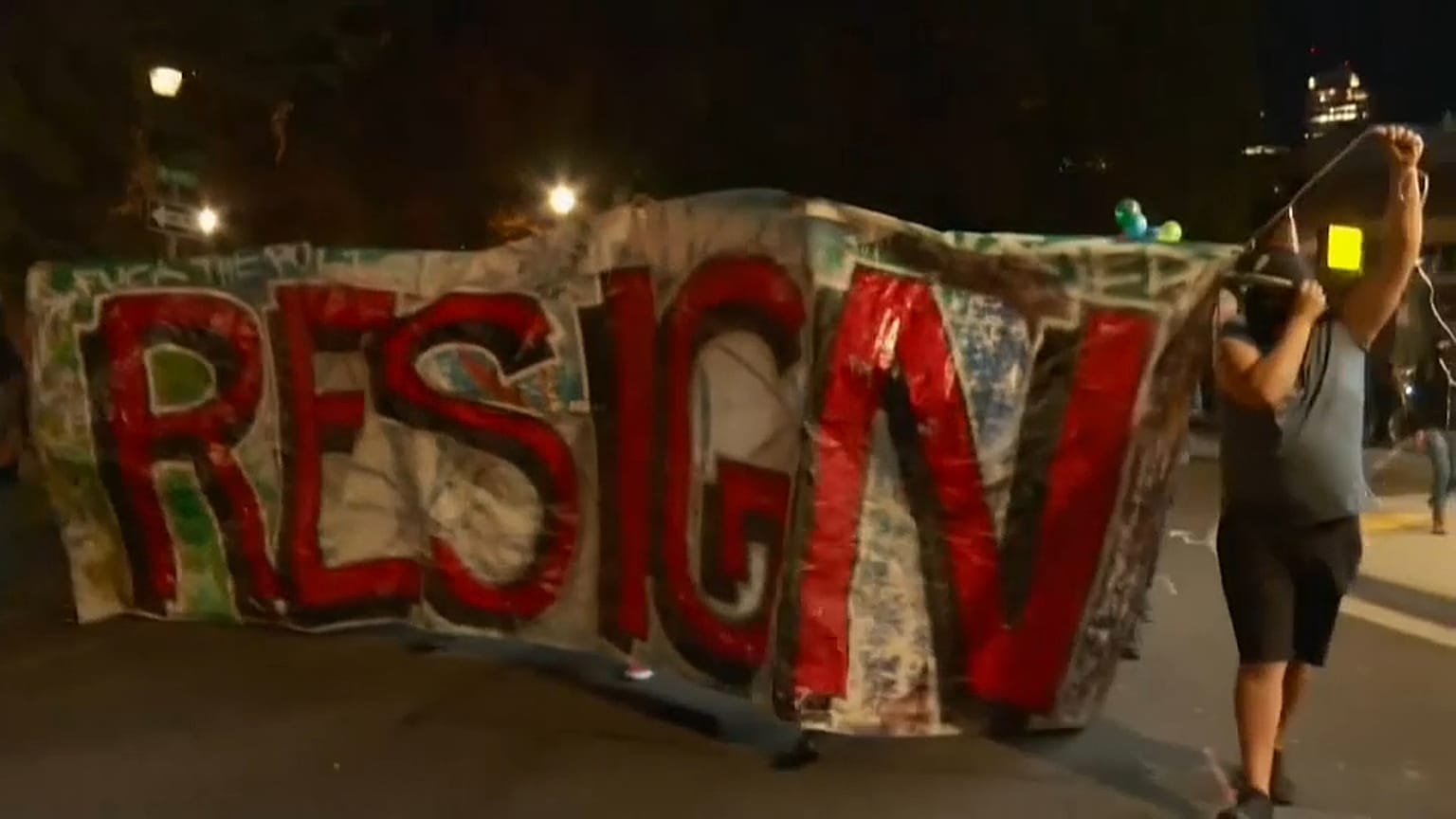 ABD'de protestoların sürdüğü Portland kentinde polis gece devriyesine çıkacak 