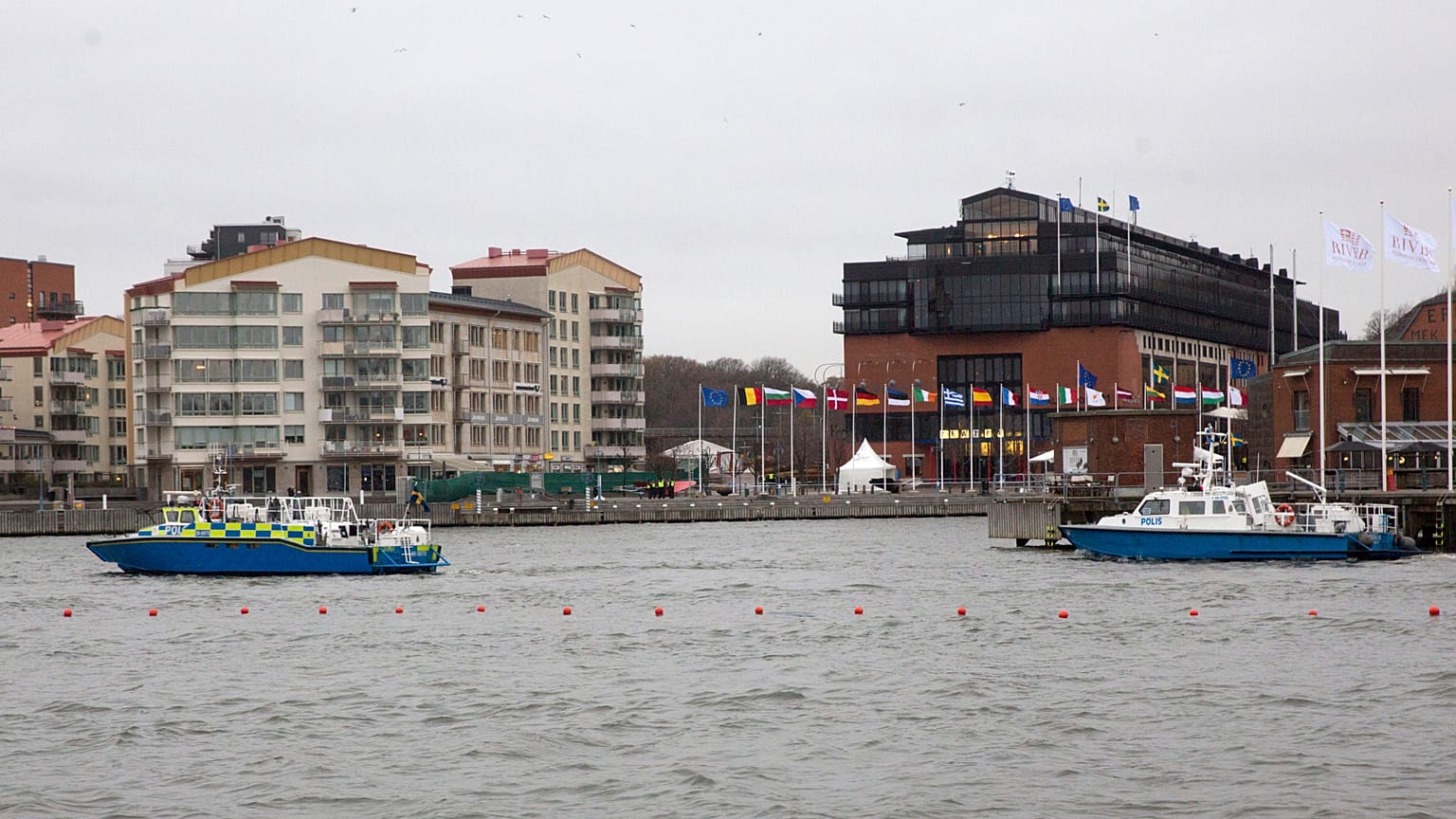 The collision happened early on Tuesday morning near the city of Gothenburg.