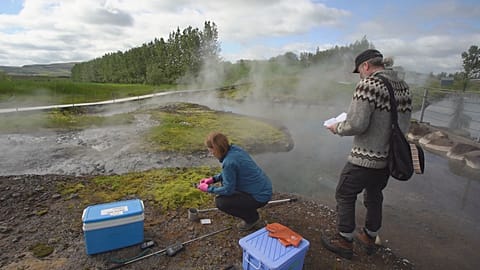 'Virus hunters' explore Iceland's geothermal hot springs for solutions