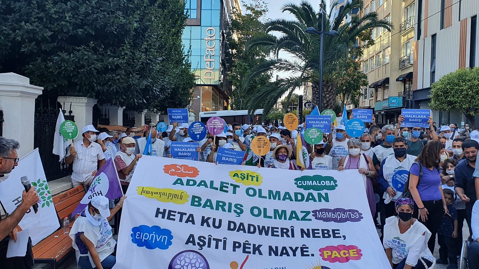 HDP barış mitingi