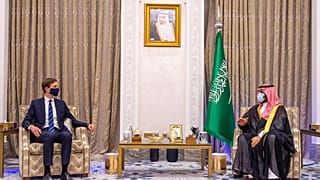 ولي العهد السعودي وجاريد كوشنر مسشتار الرئيس الأمريكي 