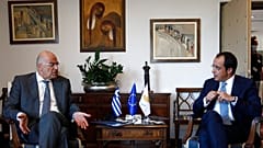 Οι υπουργοί Εξωτερικών Ελλάδας και Κύπρου