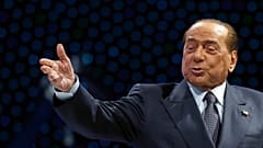 Silvio Berlusconi, Italian former Premier and President of Forza Italia party.