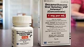 Dexamethason ist ein Steroid, mit dem Covid-19 behandelt wird. 