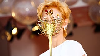 Die britische Schauspielerin Tilda Swinton hielt die Eröffnungsrede bei den 77. Internationalen Filmfestspielen von Venedig