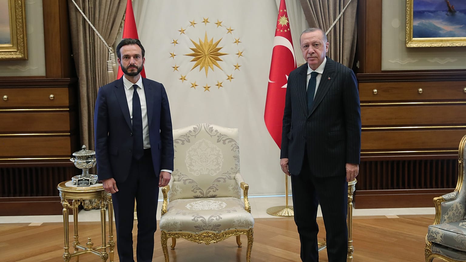 AİHM Başkanı Robert Spano, Cumhurbaşkanı Erdoğan ile bir araya geldi.