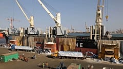Hafen von Dakar