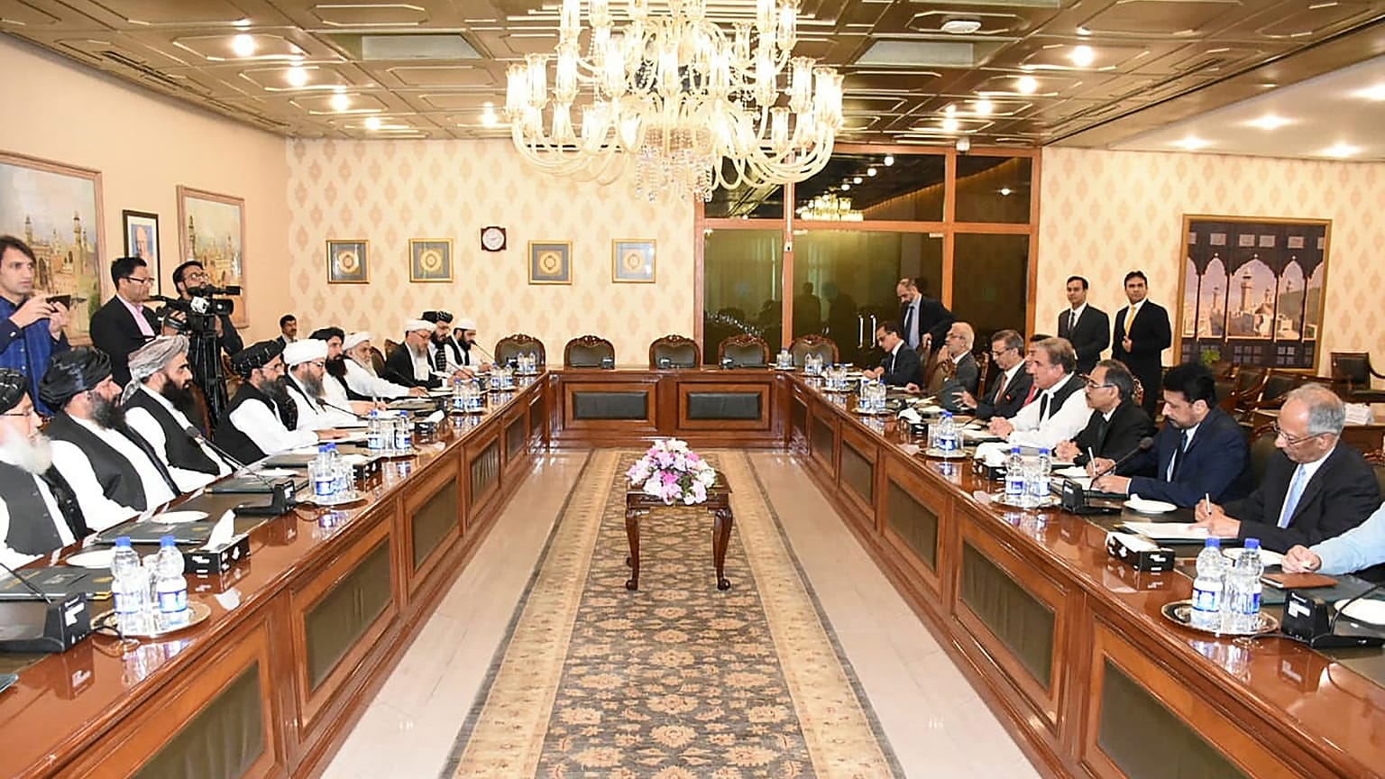 هیات طالبان در اسلام‌آباد پاکستان