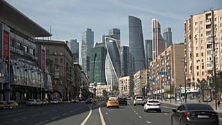 Вид на Москва-сити