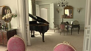 Suite at the Plaza Athénée, in Paris