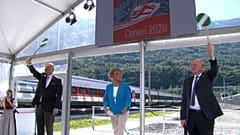 Schweizer Ceneri-Basistunnel eröffnet