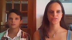 Deux des jeunes activistes climatiques portugais