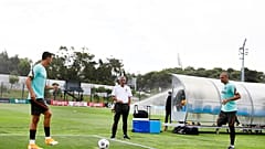 Ronaldo, Fernando Santos e Pepe