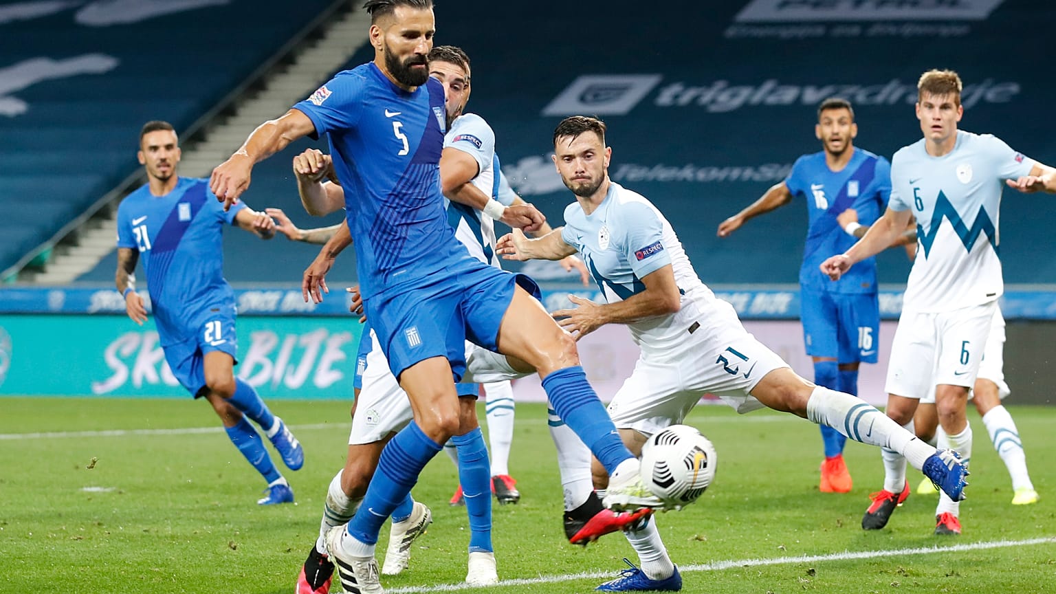 Nations League, Greece v Slovenia