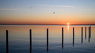 A Nap a Balaton vize felett