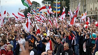 من مظاهرات مينسك ضدّ ألكساندر لوكاشنكو 