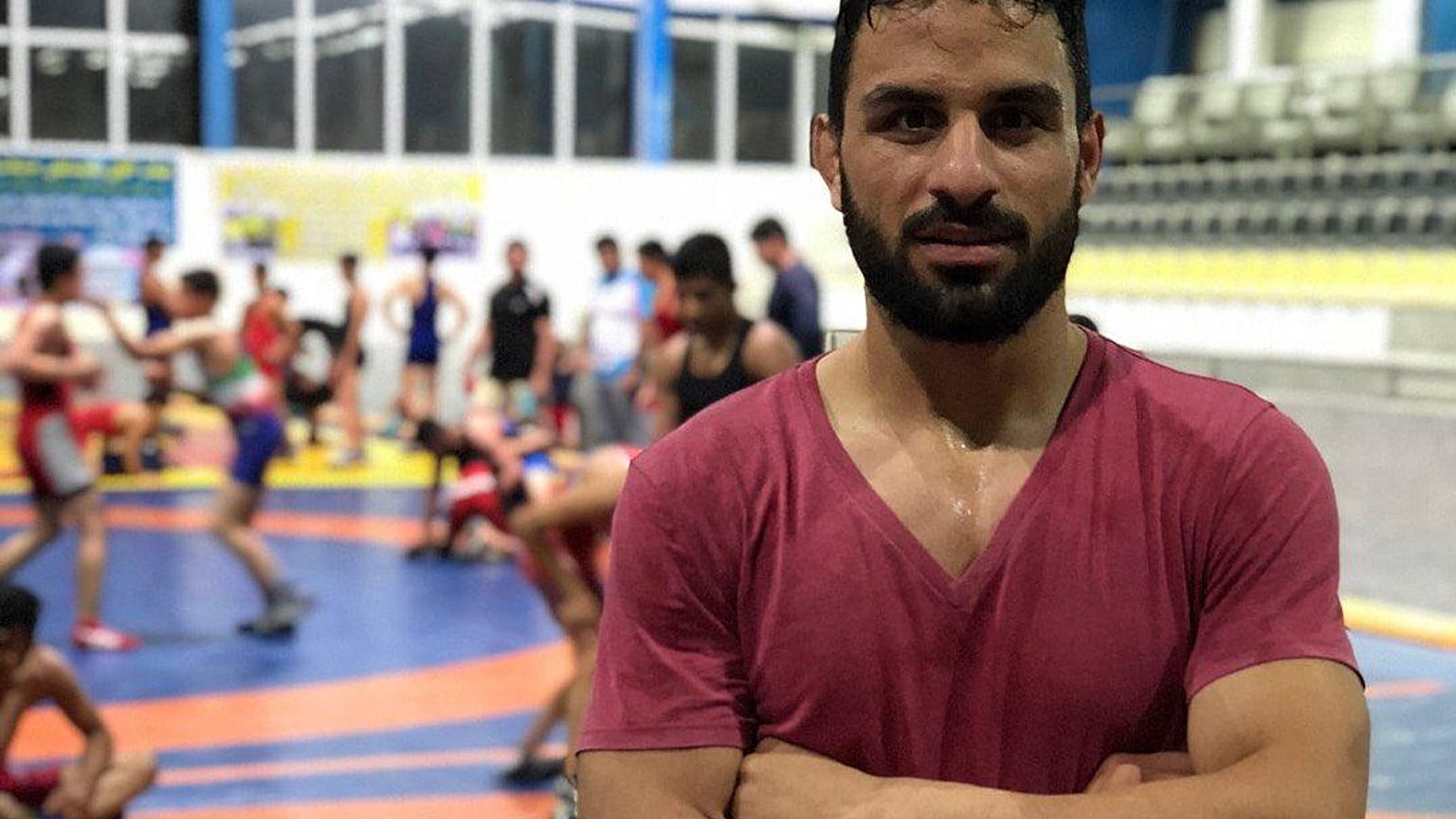 المصارع الإيراني نويد أفكاري