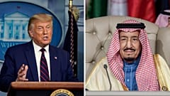 گفتگوی تلفنی ملک سلمان با ترامپ