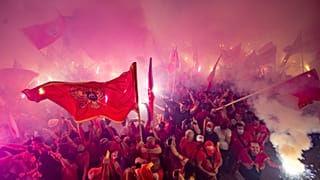 Karadağ'da gösteri