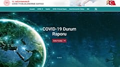 Sağlık Bakanlığı, Covid-19 veri bilgilendirme sayfası