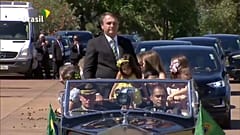 Evento ocorreu em frente ao Palácio da Alvorada