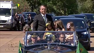 Evento ocorreu em frente ao Palácio da Alvorada