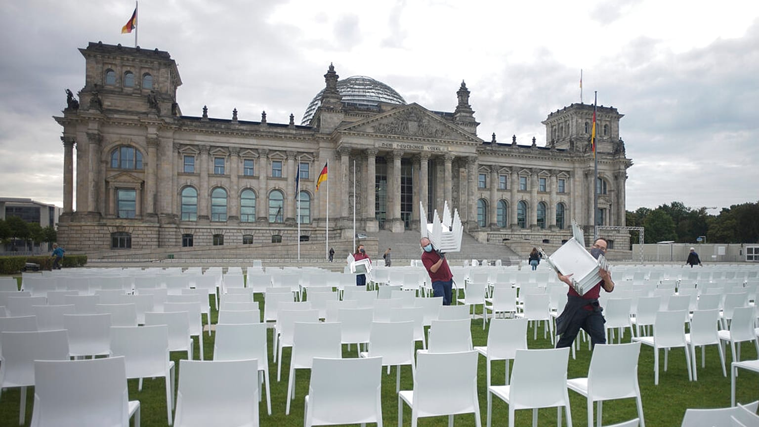 Protestaktion in Berlin