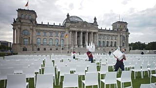 Protestaktion in Berlin
