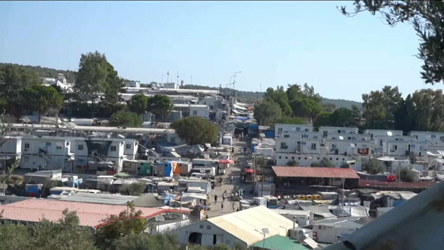 Flüchtlingslager in Moria