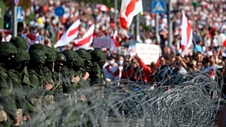 Акция протеста в Минске