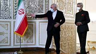 وزیر خارجه هند به دیدار وزیر خارجه ایران رفت