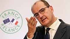 FILE: French Prime Minister Jean Castex speaks during a press conference in Paris - September 2020.