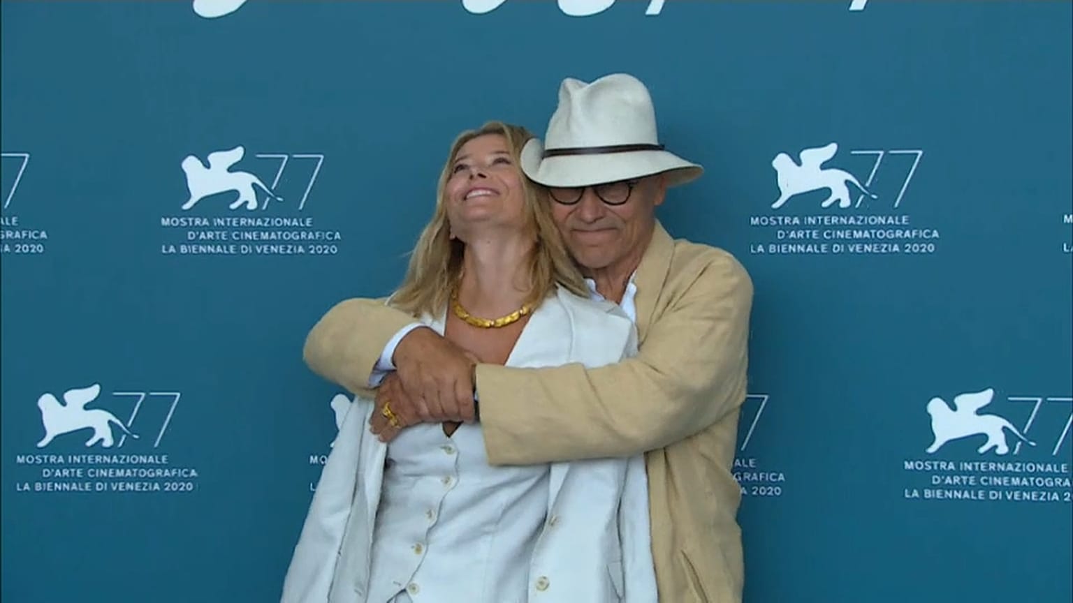 Julia Vysotskaya et Andreï Konchalovski