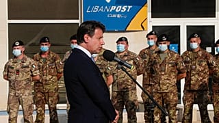 Giuseppe Conte in Libano